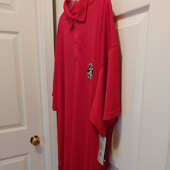 Toronto Raptors Unisex Red NBA Store Polo Shirt - Picture 4 of 7